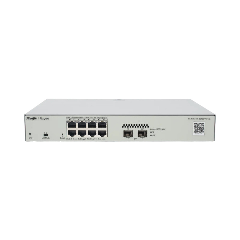 RG-NBS3100-8GT2SFP-P-V2 RG-NBS3100-8GT2SFP-P-V2