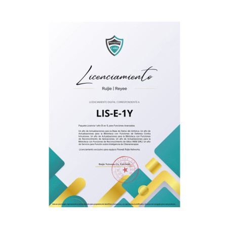 RG-WALL1600-Z3200-S-LIS-E-1Y