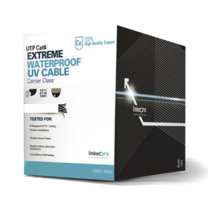 Bobina de cable UTP 305 Metros Cat6, Calibre
