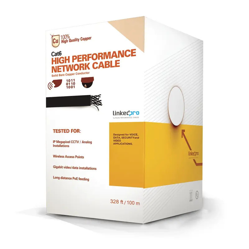 Cable Cat6+ CALIBRE 23 ALTO RENDIMIENTO, ETL, Cable Cat6+ CALIBRE 23 ALTO RENDIMIENTO, ETL,