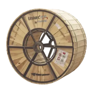 Carrete de 4 km de Fibra Óptica Aérea ADSS G.652D,