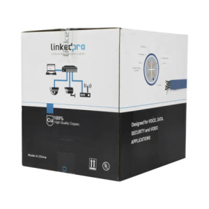 Bobina de cable de 305 metros Cat6+ Blindado