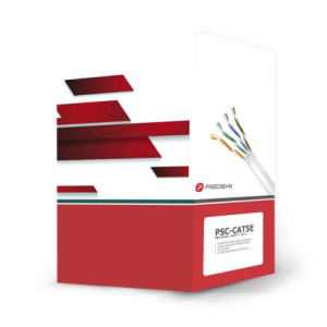 Bobina de cable de UTP de 4 pares Cat5e de 30