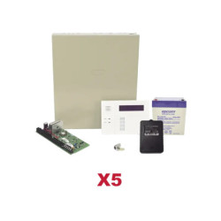 Kit de 5 Paneles VISTA48 con Batería y Transformad