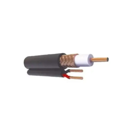 venta x metro  Cable coaxial RG59 Siamés, Ma