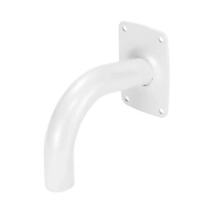 Montaje de pared color blanco tipo cuello de