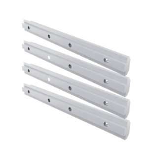 Barras de extensión de riel de aluminio