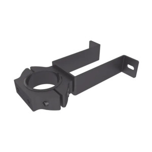 Soporte de pared con abrazadera para poste