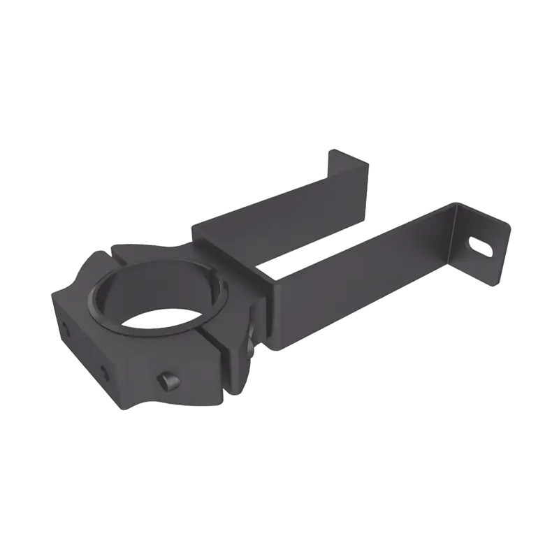 Soporte de pared con abrazadera para poste Soporte de pared con abrazadera para poste