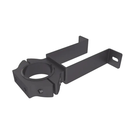 Soporte de pared con abrazadera para poste