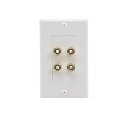 Placa de Pared - Postes de Unión Tipo Banana