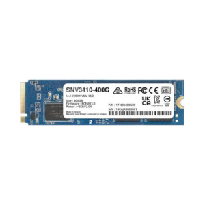 SSD 400GB NVMe M2 2280, diseñada para Synolog