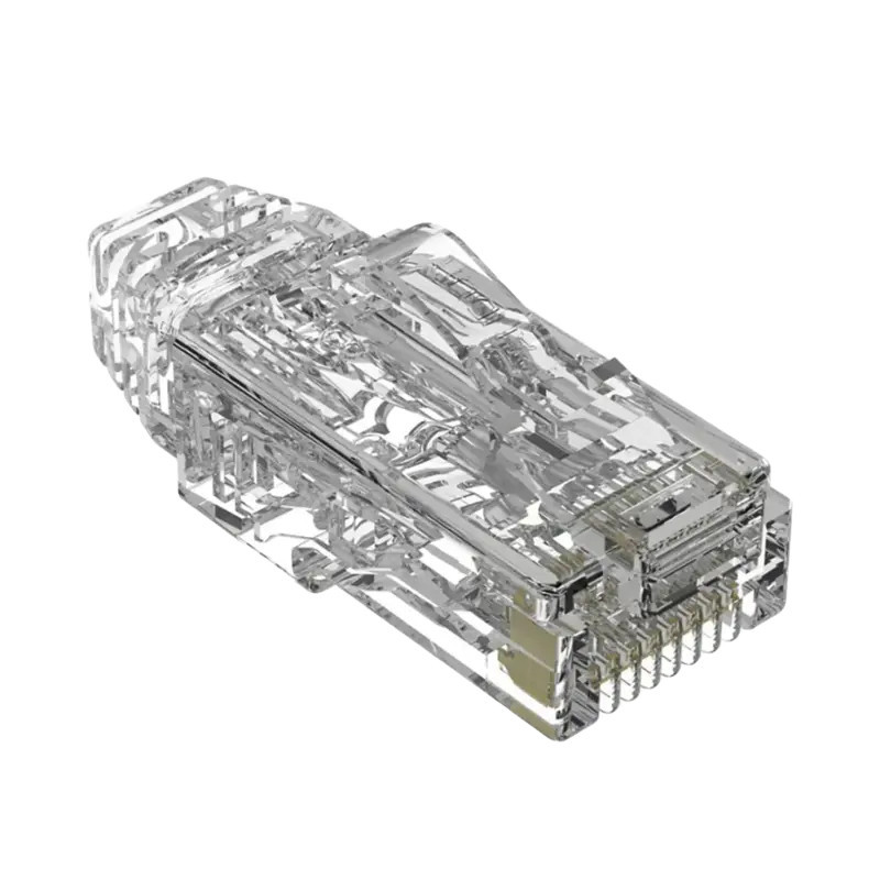 Plug RJ45 Cat6-6A, Para Cable UTP de Calibre Plug RJ45 Cat6-6A, Para Cable UTP de Calibre