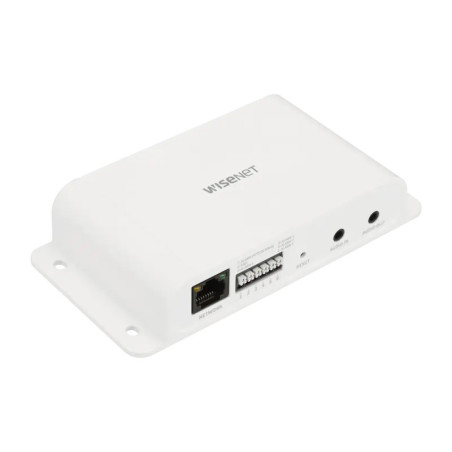 Modulo de E-S de Alarma y Audio por red para