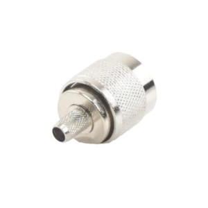 Conector N Macho para 75 Ohm de Anillo Plegab