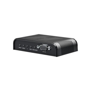 Convertidor de S-VIDEO, BNC CVBS, VGA a VGA -
