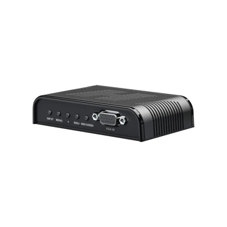 Convertidor de S-VIDEO, BNC CVBS, VGA a VGA -