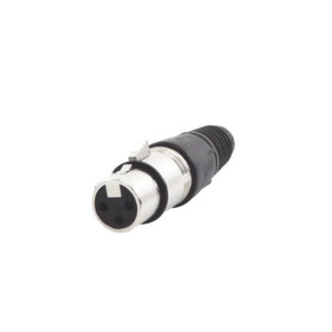 Conector XLR 3 Pines Hembra - Ideal para Cone
