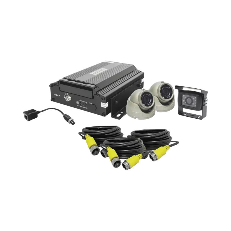 KIT DVR PARA VEHICULO -  INCLUYE -  CÁMARAS P