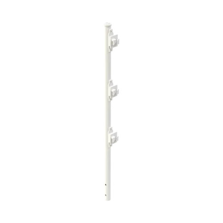 Poste de Paso Blanco de 075m para Cerca Elect