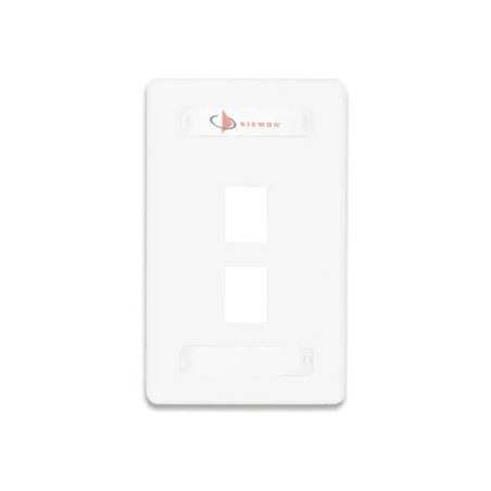 Placa de Pared Modular 10G MAX de 2 Salidas, Color