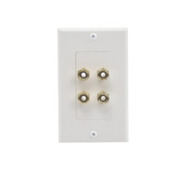 Placa de Pared  Postes de Unión Tipo Banana  Conex