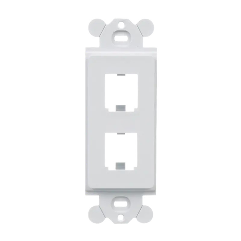 Marco de Módulo Dúplex, Para Placas Frontales Está Marco de Módulo Dúplex, Para Placas Frontales Está