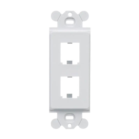 Marco de Módulo Dúplex, Para Placas Frontales Está