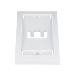 Placa de Pared Vertical Ejecutiva, Salida Para 2 P