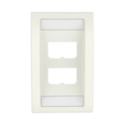 Placa de Pared Vertical Ejecutiva, Salida Para 4 P