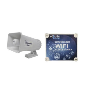 KIT de Alertamiento SISMICO con Audio Oficial