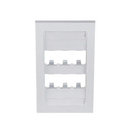 Placa de Pared Vertical Ejecutiva, Salida Para 6 P