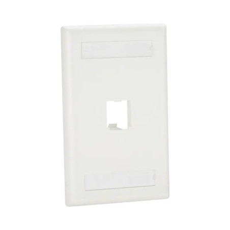 Placa de Pared Vertical Clásica, Salida Para 1 Pue