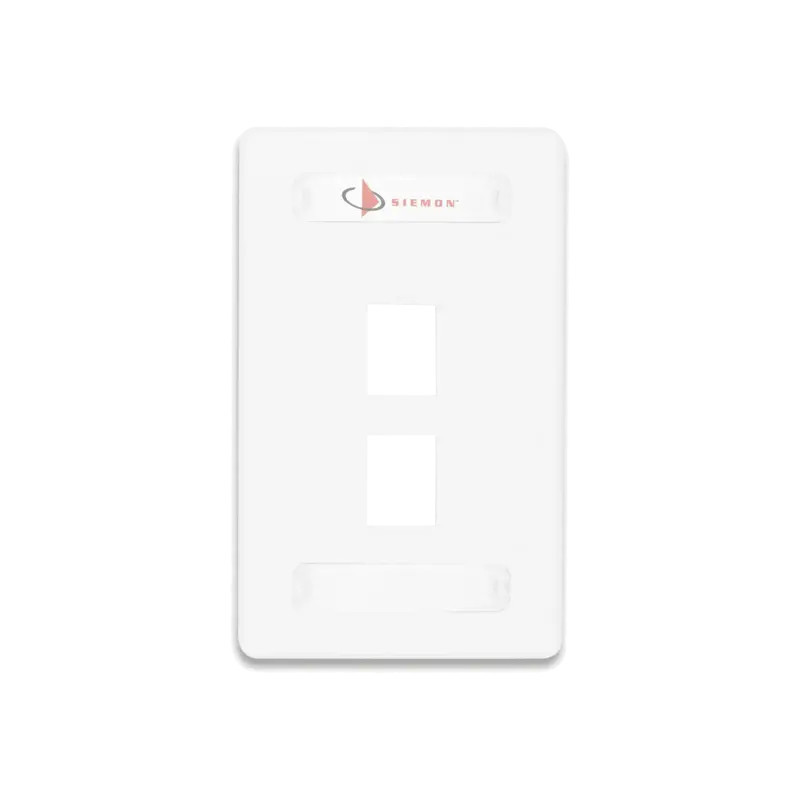 Placa de Pared Modular 10G MAX de 2 Salidas,