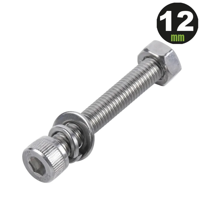 1 Tornillo Allen Milimétrico de Acero Inoxida 1 Tornillo Allen Milimétrico de Acero Inoxida