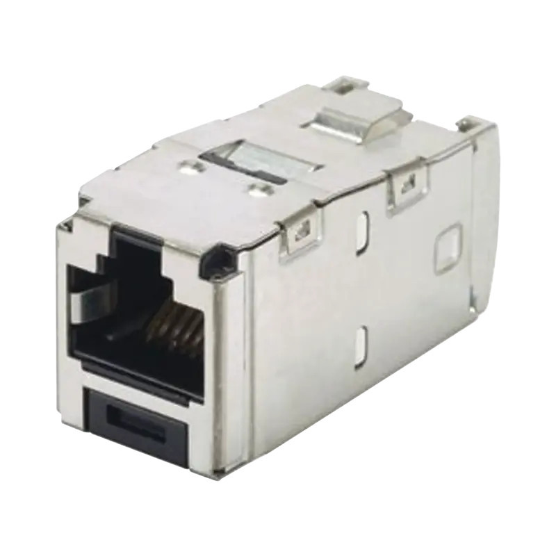 Conector Jack RJ45 Blindado, Estilo TG, Mini-Com, Conector Jack RJ45 Blindado, Estilo TG, Mini-Com,