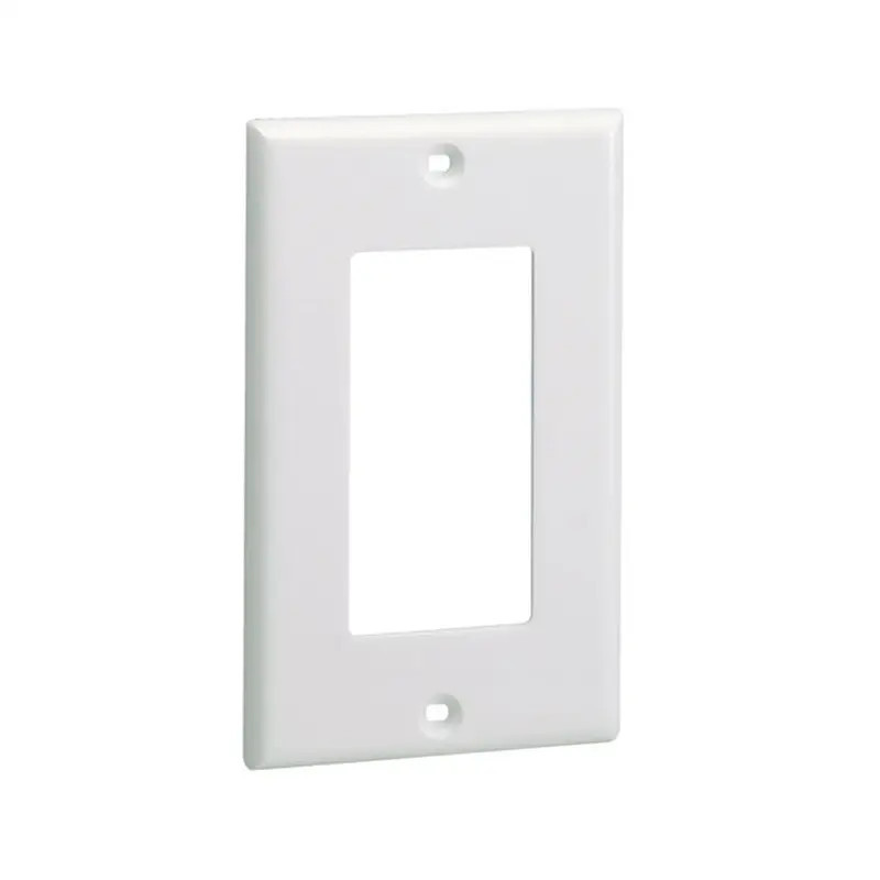 Placa de Pared Frontal Estándar GFCI, Material ABS Placa de Pared Frontal Estándar GFCI, Material ABS
