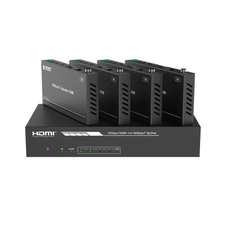 Splitter mas Extensor de Video - 1x4 - ProAV
