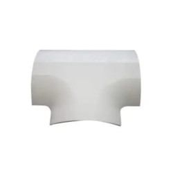 Sección en inTin color blanco de PVC auto extingui