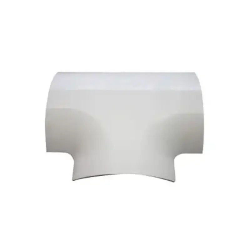 Sección en inTin color blanco de PVC auto extingui Sección en inTin color blanco de PVC auto extingui