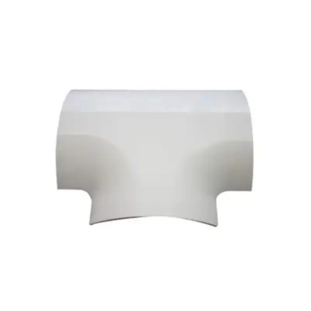 Sección en inTin color blanco de PVC auto extingui