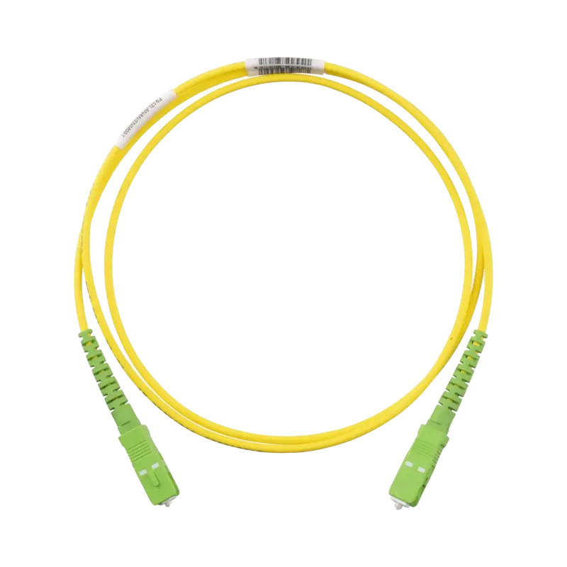 Jumper de Fibra Optica Monomodo 9/125 OS2, SC/APC- Jumper de Fibra Optica Monomodo 9/125 OS2, SC/APC-