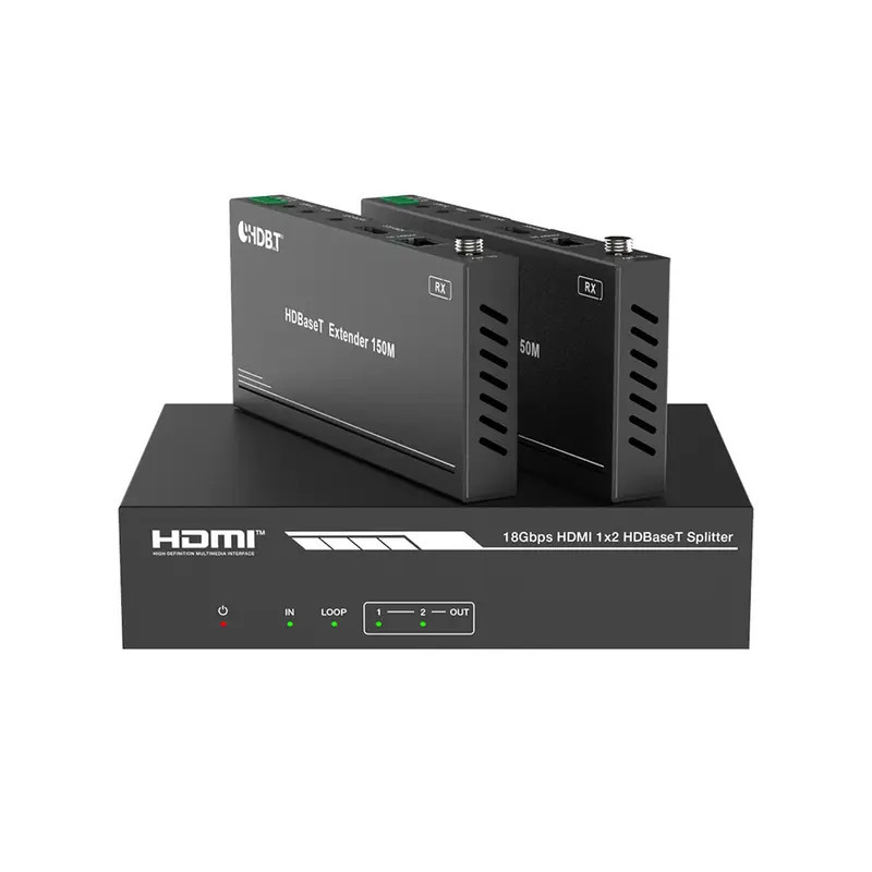 Splitter mas Extensor de Video  1x2  ProAV  HDBase Splitter mas Extensor de Video  1x2  ProAV  HDBase
