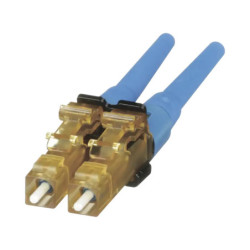 Conector de Fibra Óptica LC Duplex OptiCam, Monomo