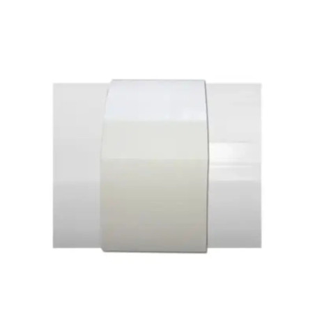 Pieza de unión color blanco de PVC auto extin
