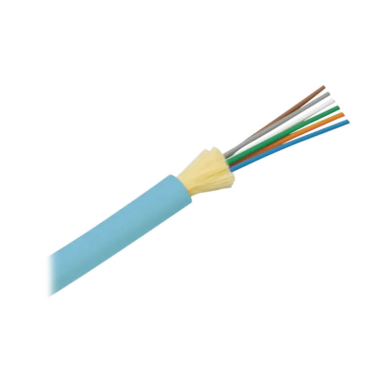 Cable de Fibra Óptica de 6 hilos, Multimodo OM3 50 Cable de Fibra Óptica de 6 hilos, Multimodo OM3 50