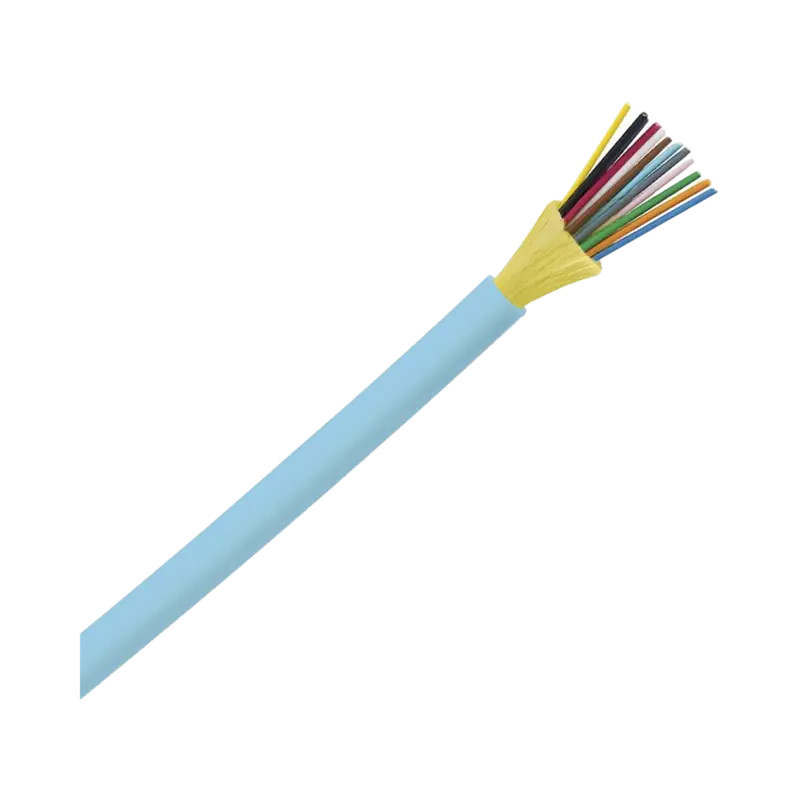 Cable de Fibra Óptica de 12 hilos, Multimodo OM3 5 Cable de Fibra Óptica de 12 hilos, Multimodo OM3 5