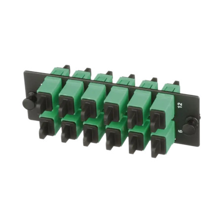 Placa Acopladora de Fibra Optica FAP, Con 12
