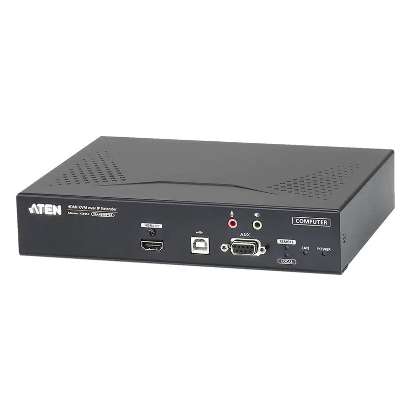 Unidad transmisora extensora 4K HDMI KVM sobre IP Unidad transmisora extensora 4K HDMI KVM sobre IP