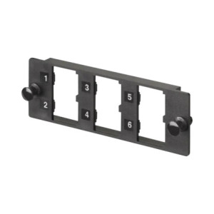 Placa Modular FAP de 6 Puertos Mini-Com, Acep